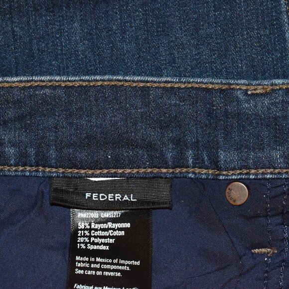 Paige Men's Federal Blue Denim Jeans Sz 38 - Picture 11 of 12